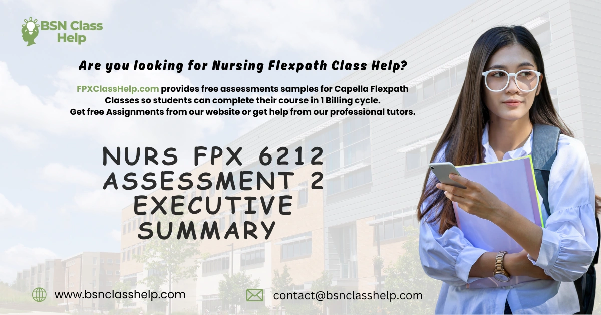 NURS FPX 6212 Assessment 2 Executive Summary